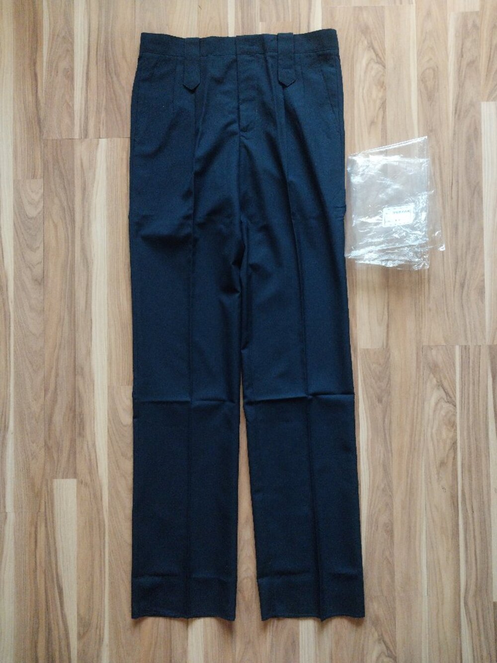 Macau Customs Summer Dress Pants Navy Blue Size Asian M2 (US Small)